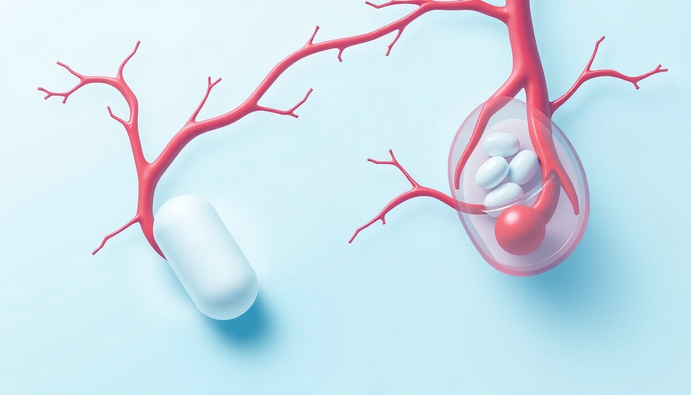 What does Viagra do to a man? - blood vessel diagram biology science illustration