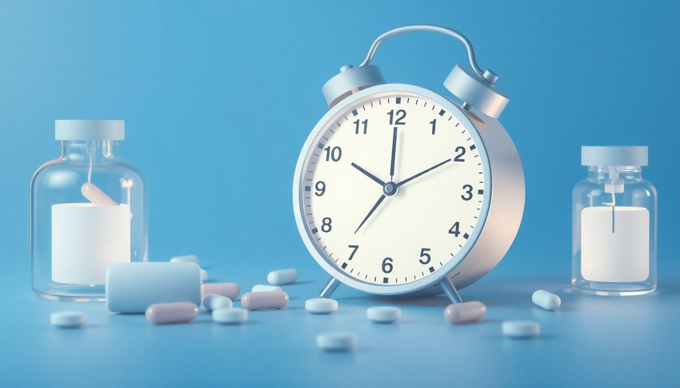 Why is my body not letting me sleep? - human body clock sleep biology illustration