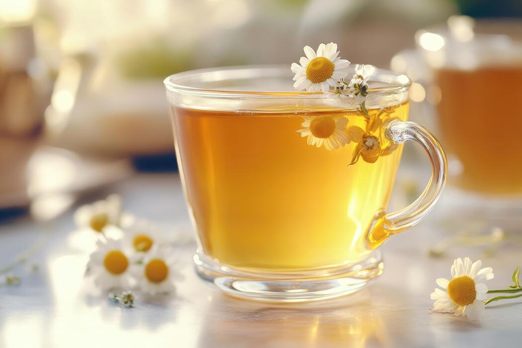 Home remedies to fall asleep quickly - Chamomile tea is a great way to relax and relieve stress