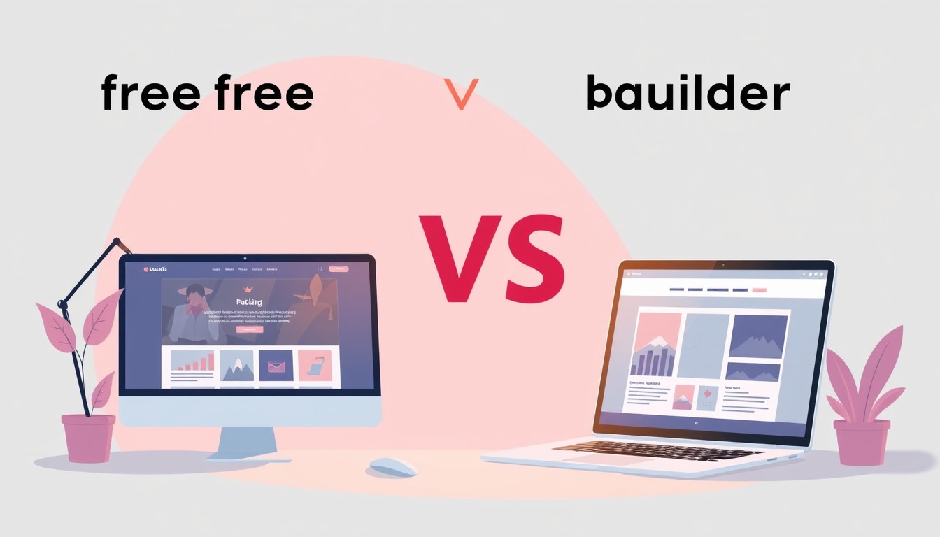 Cheapest website builder UK - free vs paid website builder comparison