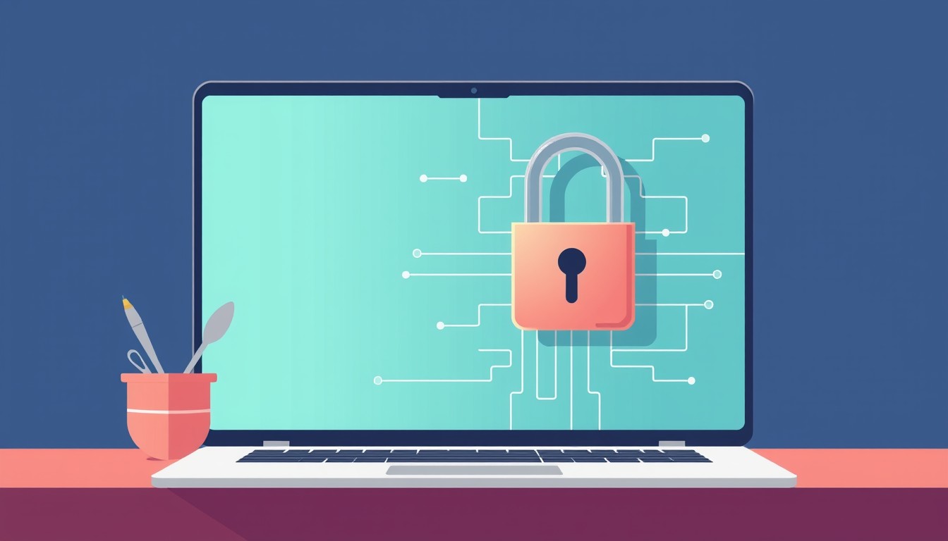 How can I build a website for my small business? - website security padlock digital protection